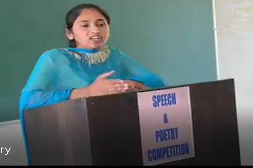 Speech and Poetry